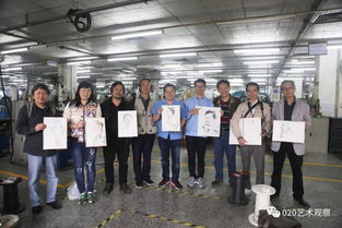 在火热的生产场面中感受美——第四届广州速写展组委会组织首次文艺轻骑走进黄埔