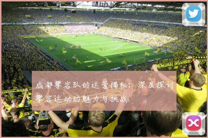 成都攀岩队的运营揭秘：深度探讨攀岩运动的魅力与挑战