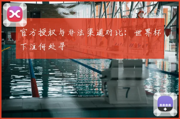 官方授权与非法渠道对比:世界杯下注何处寻