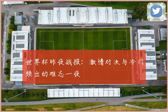 世界杯昨夜战报:激情对决与冷门频出的难忘一夜