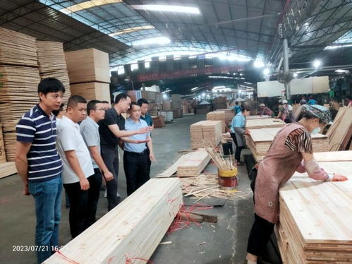 荔波县林业局赴融水考察交流 共探木材加工产业升级之路